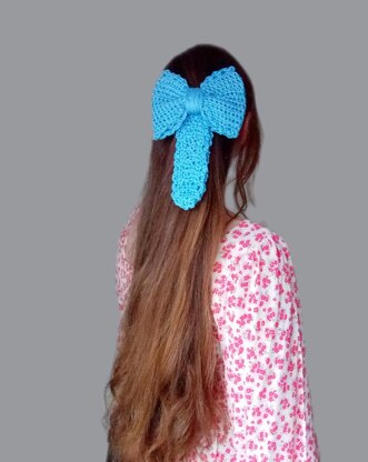 Crochet Dainty Hair Bow Pattern