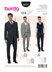 Burda Style Menswear Sewing Pattern B6871 - Paper Pattern, Size 34 - 50