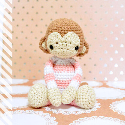 Year of the Monkey "Houzi" in Paintbox Cotton DK
