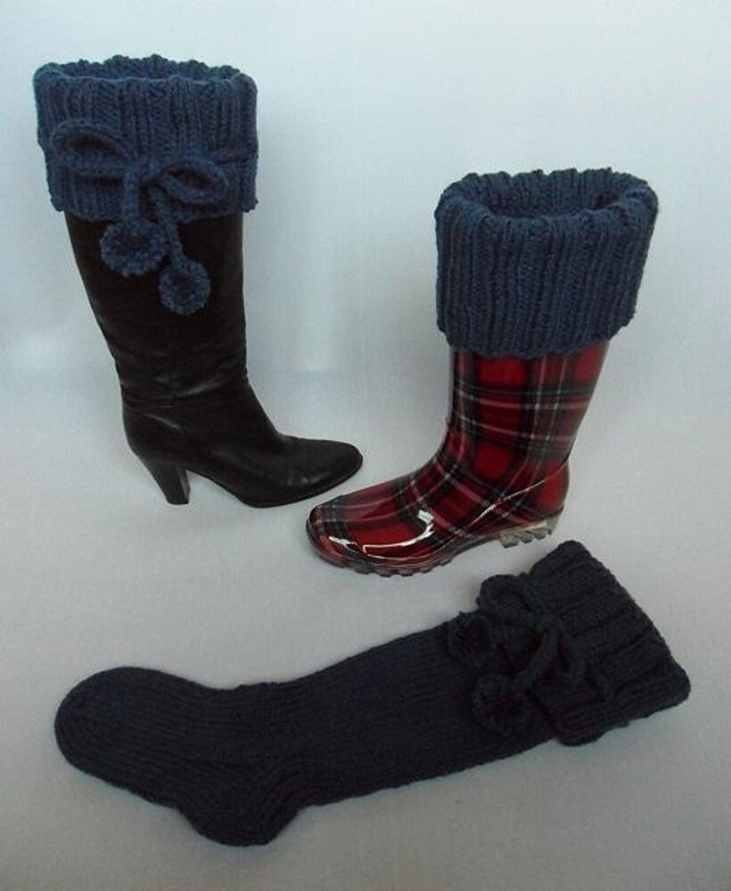 Long Knee High Bulky Boot Socks Knitting pattern by Laineknits | Knitting  Patterns | LoveCrafts