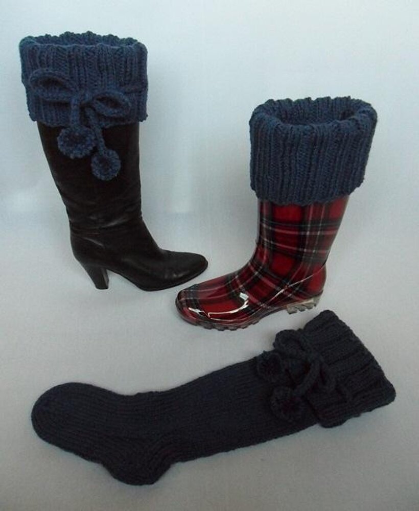 chunky boot socks