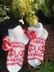 Knitting pattern christmas socks