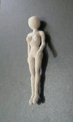 Realistic Doll Base Body