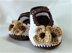 Crocheted Baby Girls Shoes Booties