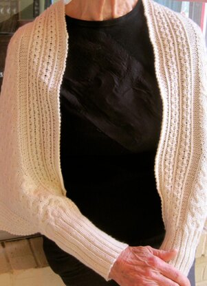 Longford Cuffed Shawl