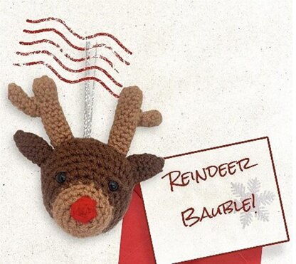 Reindeer Christmas Bauble