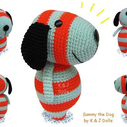 Sammy the Dog - PDF Amigurumi crochet pattern