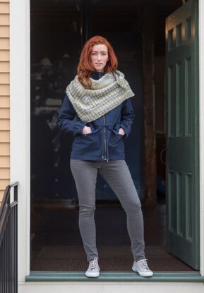 Miss Honey Shawl in Berroco Pixel - 397-6 - Downloadable PDF