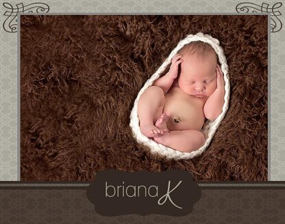 Newborn Chunky Cocoon Photo Prop