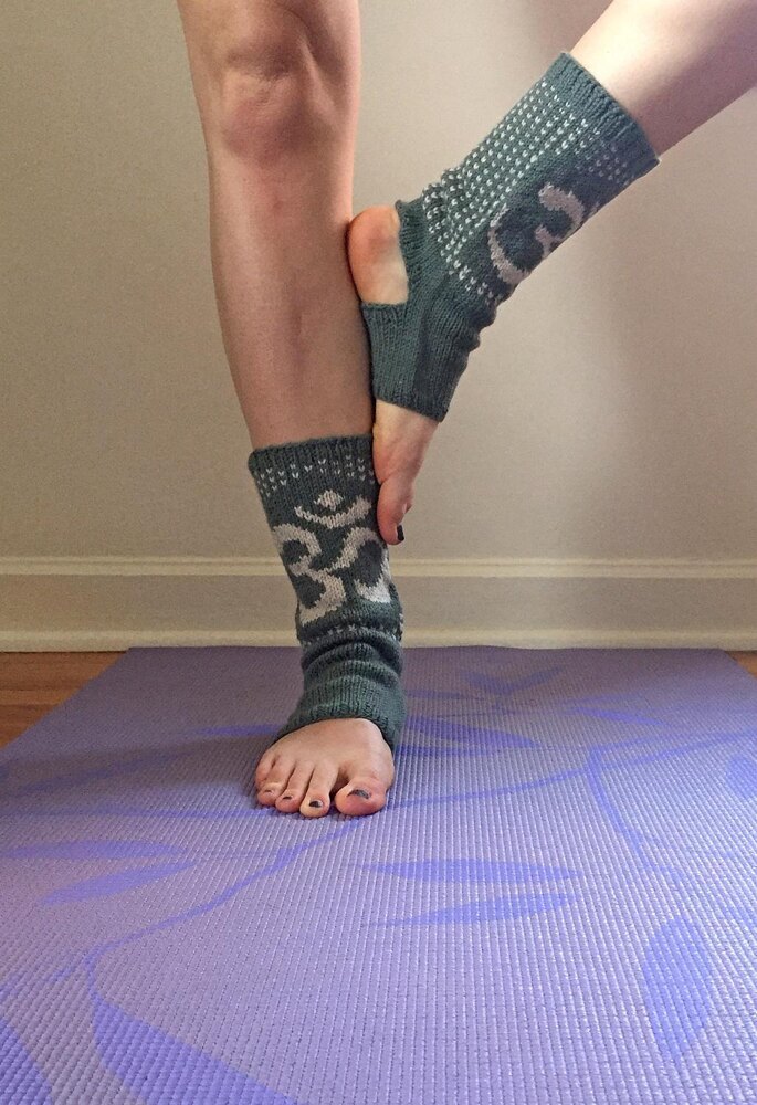 Yoga Sock Knitting Pattern