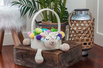Llama Easter Basket