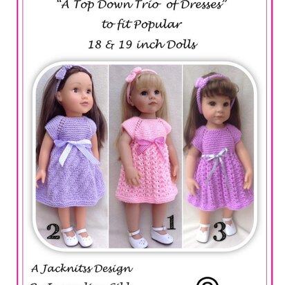 40 Top Down Trio - knitting pattern