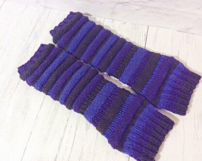 Ridged Armwarmers