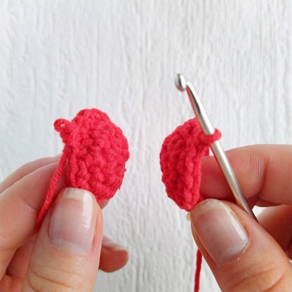 Amigurumi Valentines heart