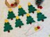 Christmas tree crochet, Christmas tree garland