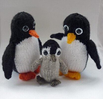 Porter Penguin Family Amigurumi Pattern