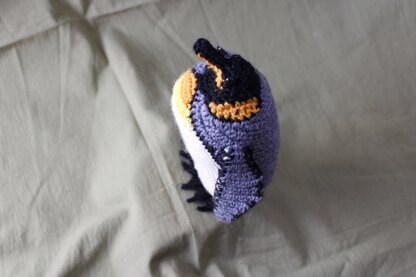 オウサマペンギンのあみぐるみ King penguin amigurumi