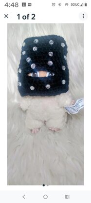 La Ski Mask Doll Pattern