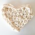 Giant Hand Crocheted Heart