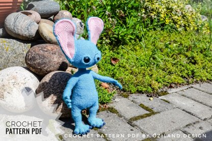 Stitch the monster toy