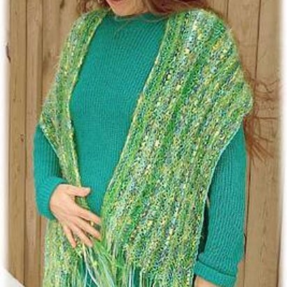 Party Stole - knitting pattern