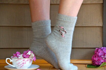 Cherry Blossoms Socks