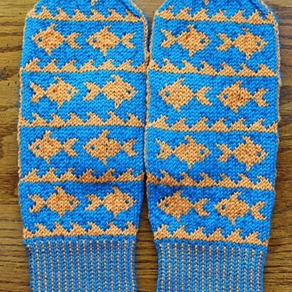 A Mitt Called Wanda - knitting pattern