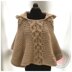 Milena Twist Cable Hooded Poncho