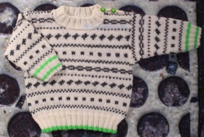 Baby or Child Patterned Jumper * 6 sizes