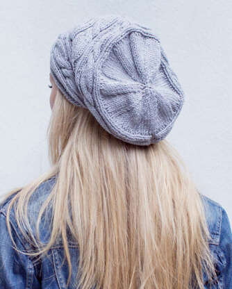 "Malte Hat" - Hat Knitting Pattern For Women in MillaMia Naturally Soft Aran