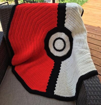 Baby Pokeball Blanket