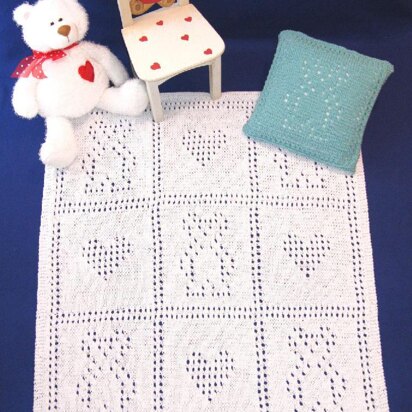 Teddy Bear Blankie Set