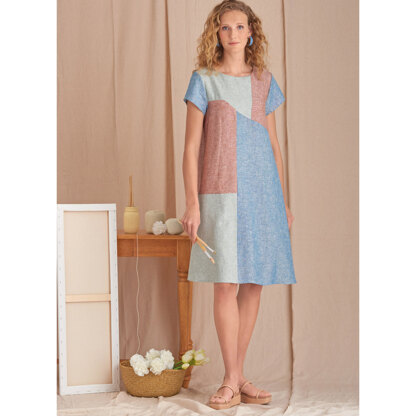 Simplicity Misses' Dresses S9615 - Paper Pattern, Size XS-S-M-L-XL