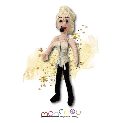 Madonna Crochet Doll Pattern