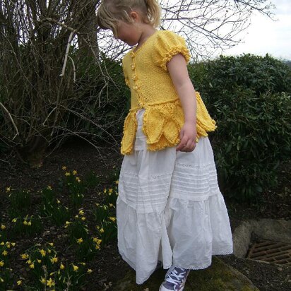 Childs Daffodil Cardigan