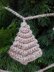 Christmas tree jute garland