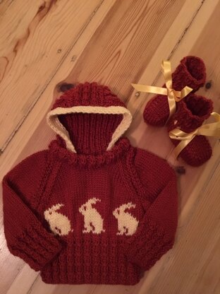 Baby Jumper and Booties
