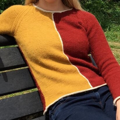 Coloured Panel Sweater