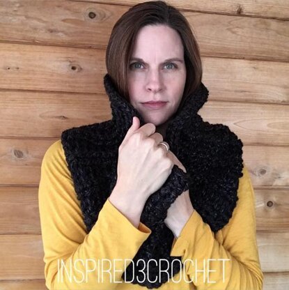 Oversized Crochet Cowl