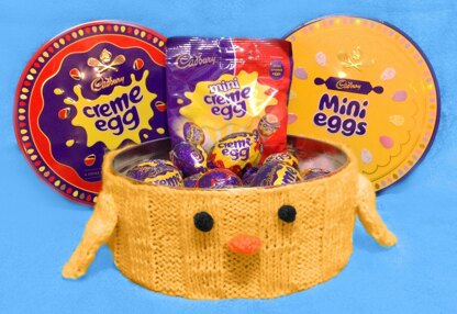 Easter Chick Mini Creme Eggs Tub Cover