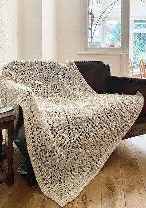 Snowdrift Lap Blanket