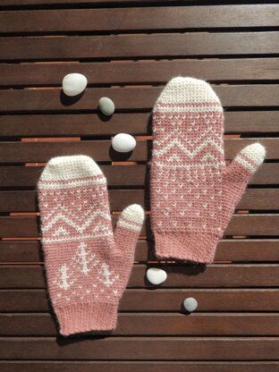 Winter Mountain Mittens