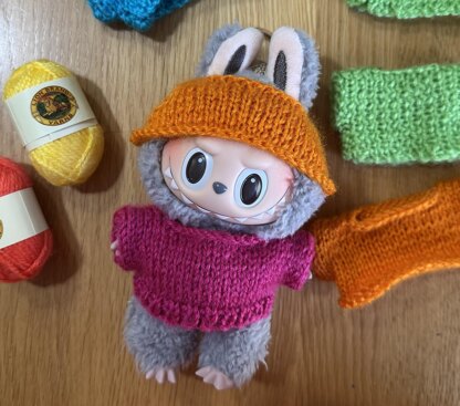 Monster Sweater and Headband Set