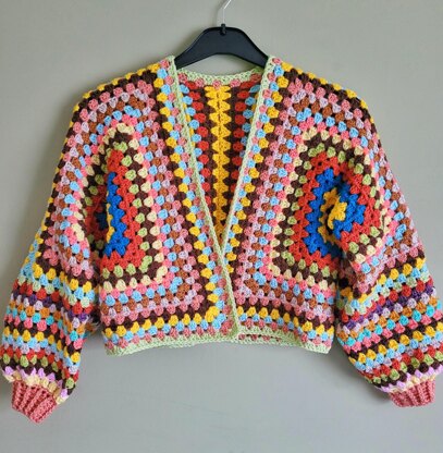 The Granny Hexagon Cardigan