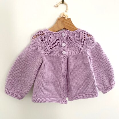 Japanese Lace Baby Cardigan