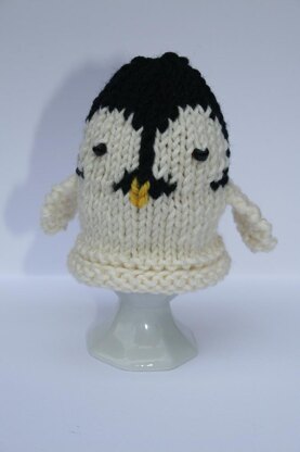 Owl, Chick and Penguin Egg Cozies
