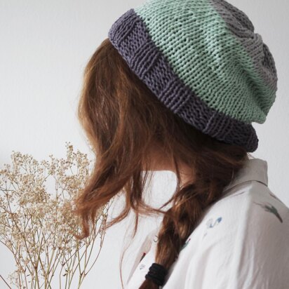 Color Block Beanie