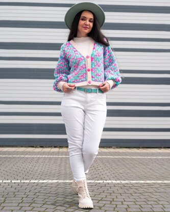 Ones and Zeroes Cardigan