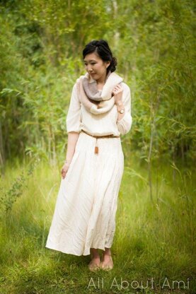 Cadence Color-Blocked Cowl (Knit)