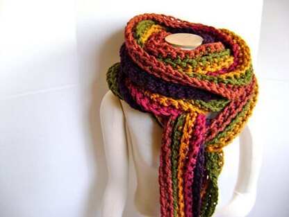 Crochet Scarf Pattern for Mile Long Scarf